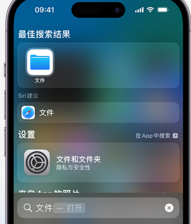 覃塘apple维修中心分享iPhone文件应用中存储和找到下载文件 