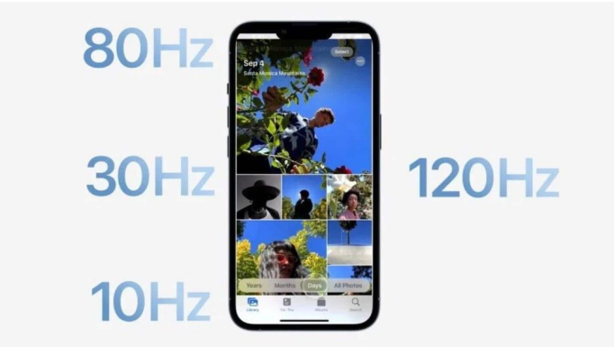 覃塘苹果14维修分享iPhone 14有高刷吗 