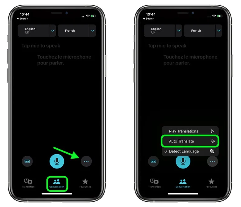 覃塘苹果手机维修分享iOS 15 “翻译” App 新改进 